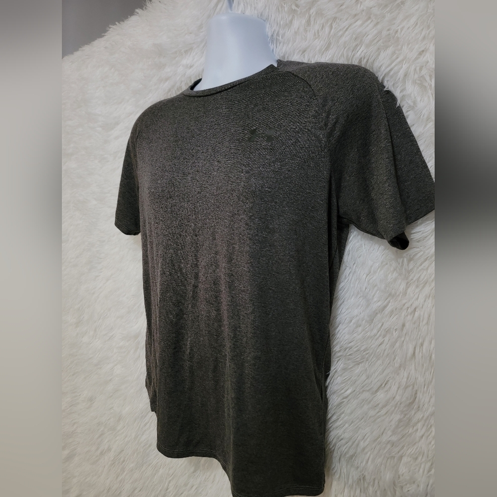 Under Armour Men's Tech 2.0 Dark Gray Short Sleeve Tee Small - Picture 3 of 9